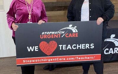 Stopwatch Urgent Care Teacher Giveback Program: November 2025 Winners
